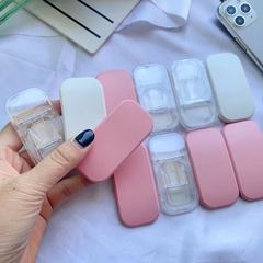 Clamp-style telescopic folding stand, transparent desk stand, phone clip, sliding invisible phone stand material