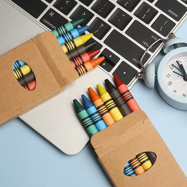 Hot-Selling 6-Color Graffiti Oil Crayons Children's Hand-Drawing Pen Set Training Studio Wholesale Cartoon Heavy Color Oil