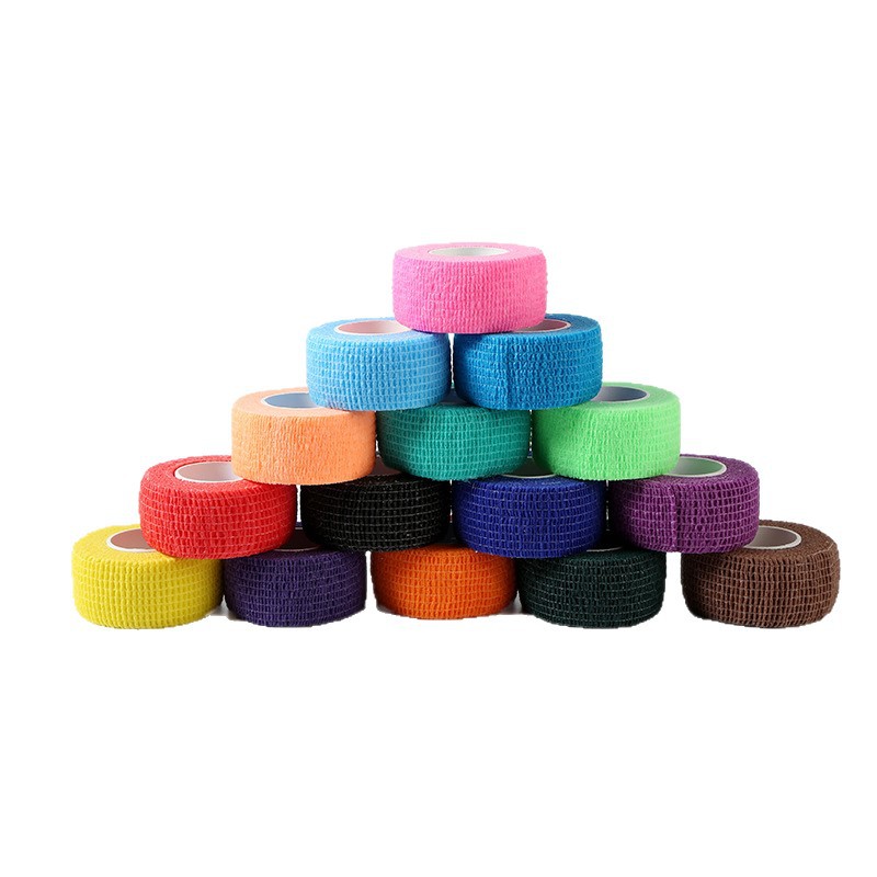 Elastic sports self-adhesive elastic bandage