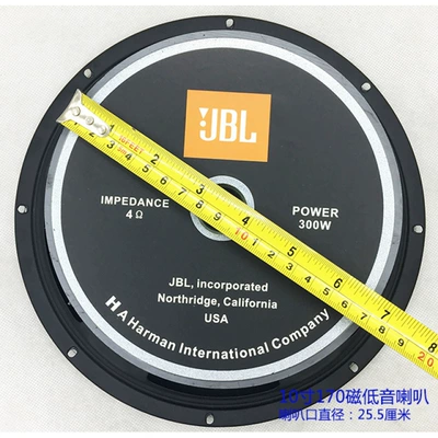 Car horn/tweeter, Audio Karaoke DIY - black-10-inch-170-magnetic-subwoofer-4o-diameter-255cm-single-speaker-no