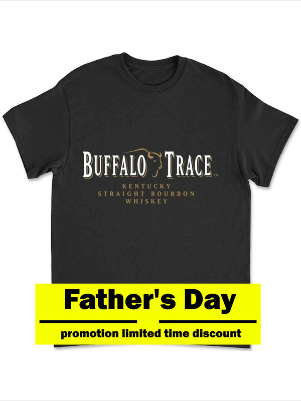 [European Size] Cross-Border Father's Day Gift Shirt Buffalo Whiskey Small Personalized Casual Cotton Shirt
