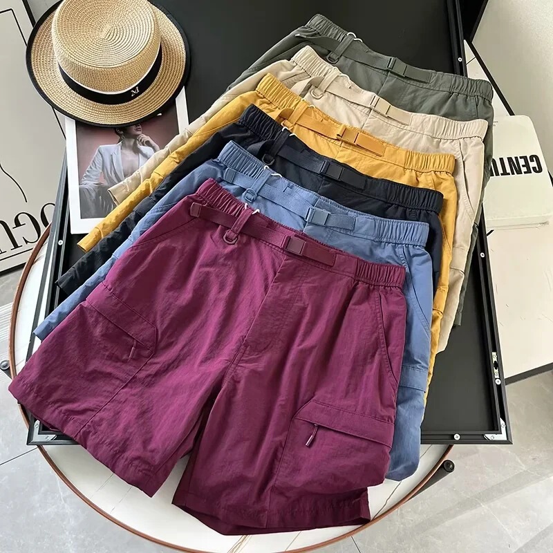 God pants! 199! Couple's Water-repellent Lightweight Casual Work Shorts Mid-length Pants Xia Xin 455505