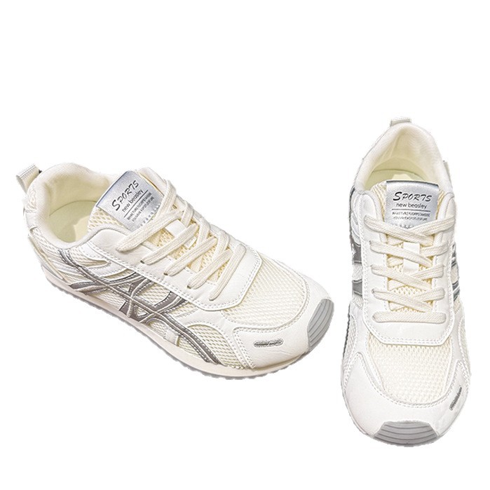 Explosión hermosa pantalla gigante transpirable nueva primavera deportes estudiantes de entrenamiento de estilo universal 2026 zapatos Gump con suela gruesa para mujeres