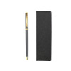 High -end business office creative stationery signature pen black carbon custom logo advertising metal neutral pen wholesale