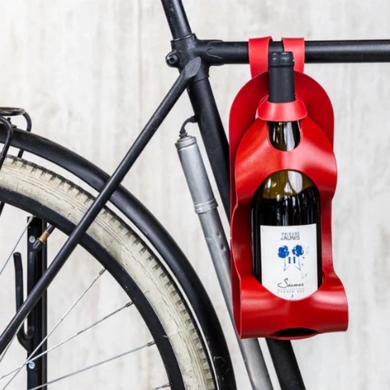 山地车皮革酒架