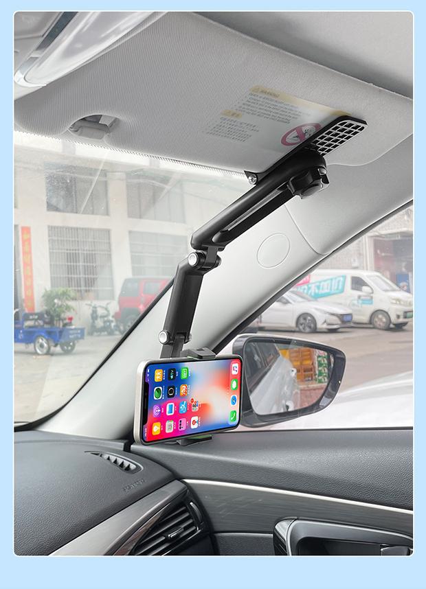 Brand New Car Phone Holder, Car Sun Visor Navigation Mount, Lazy Bracket, Fixed Stand for In-Car Shooting