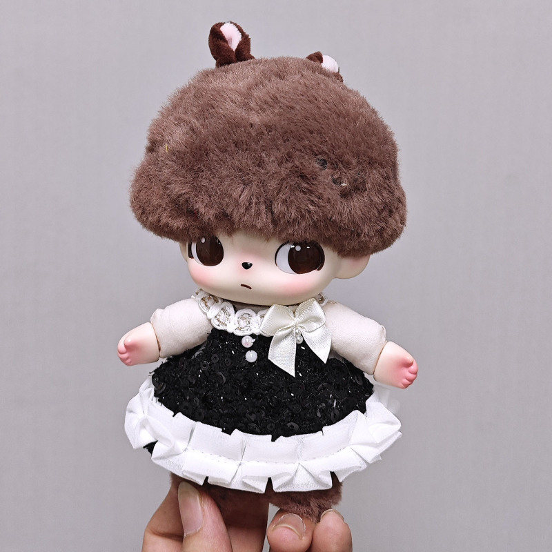 仅娃衣】dimoo娃衣连帽冲锋衣labubu娃衣15cm17cm玩偶娃衣英伦衫|undefined