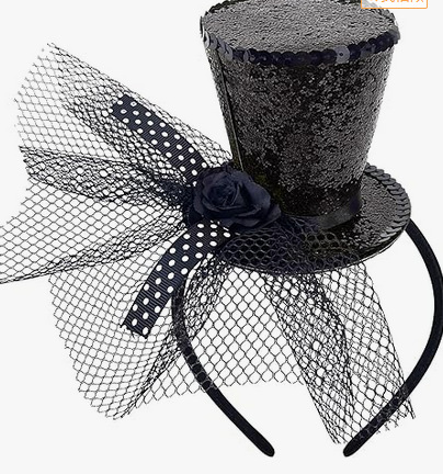 Black webbing mesh