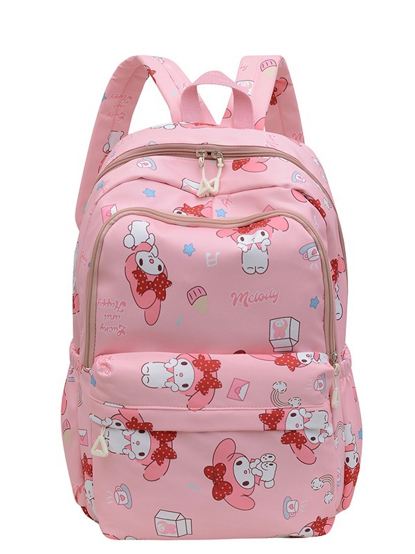 Nueva mochila casual japonesa Kuromi mochila de estudiantes de secundaria simple mochila de computadora de gran capacidad de mujer mochila impresa
