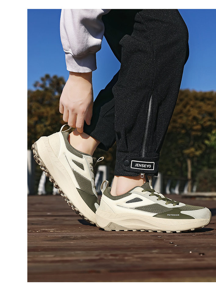 Giày thể thao nam cỡ lớn form rộng 4E đế dày nhẹ, giày sneaker cổ thấp thoáng khí — K 806m màu, K806 màu đen, K806 xanh quân đội chi tiết 17