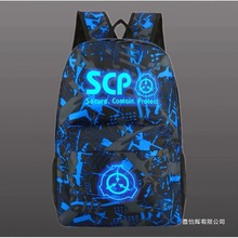 夜光书包男女双肩包儿童时尚潮流小学生背包初中学生大容量