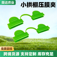 压膜夹 园艺拱棚温室暖房遮阳网薄膜扣双头防风保温育苗塑料夹