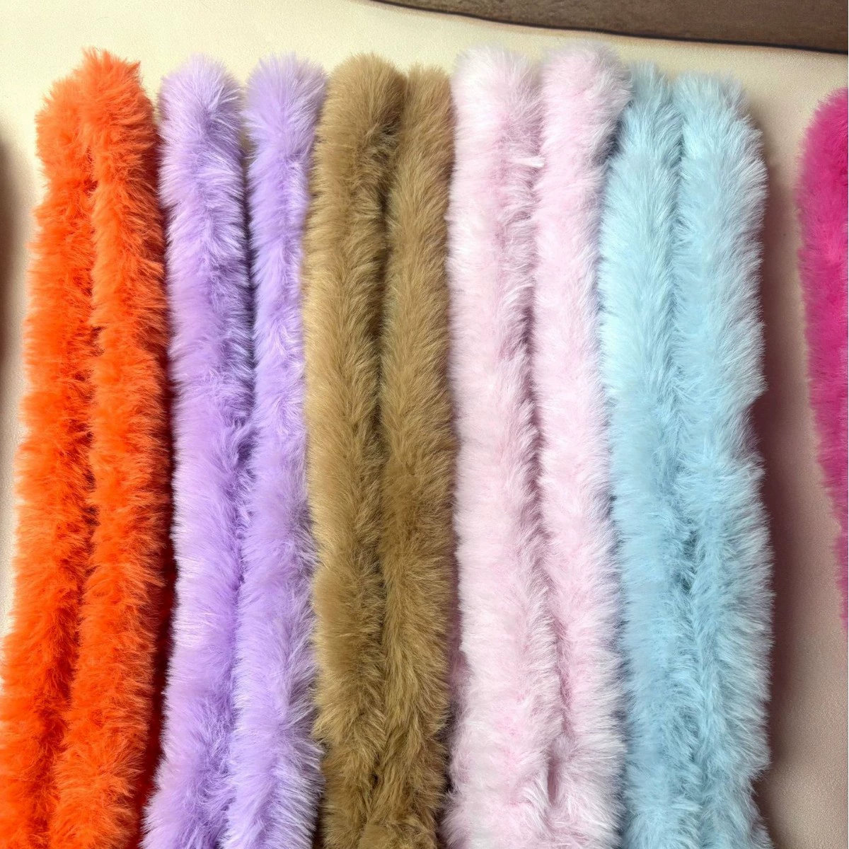 20mm кроличья шерсть скручивая шерстяная палочка зашифрованная пушистая кукла щенка diy оптом фабрика прямых продаж из первых рук