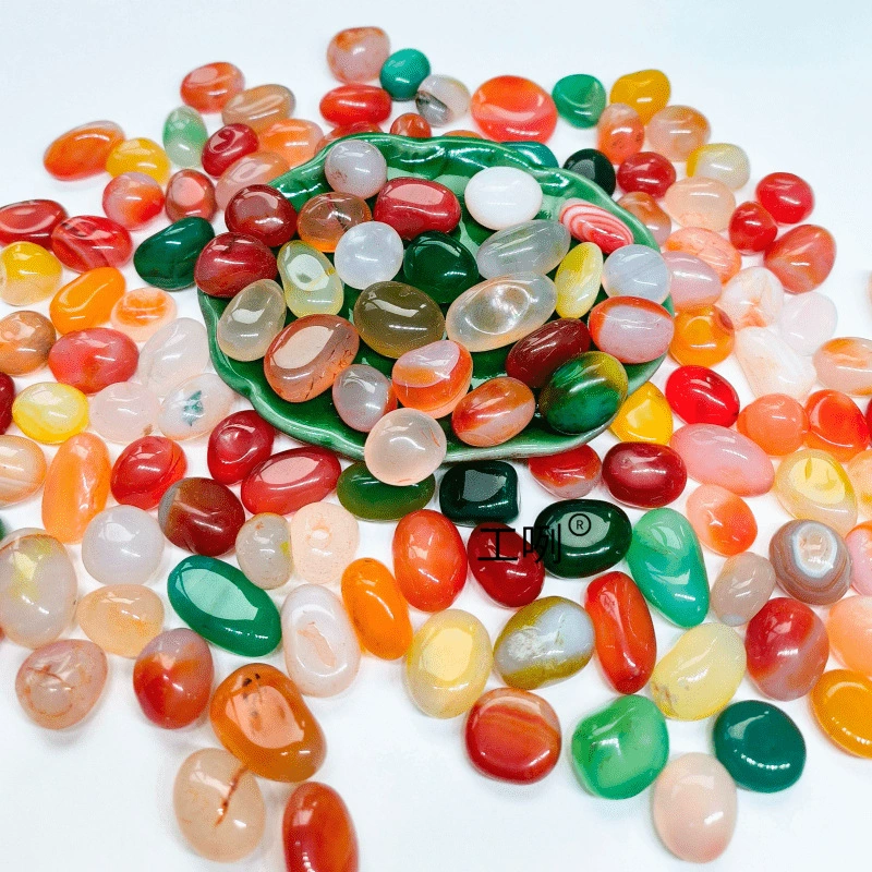 Нанкин Юхуа камень, необработанный камень, натуральный агат, камешки, суккулентный тротуар, украшение для аквариума, красочные маленькие камни