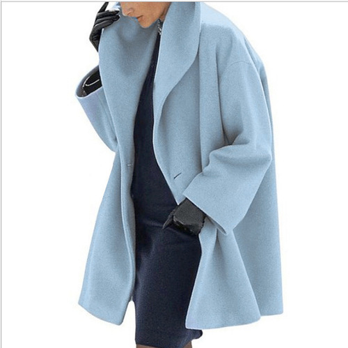 【In Stock】Women's European and American Fashion Autumn/Winter Hooded Cardigan Coat in Multiple Colors