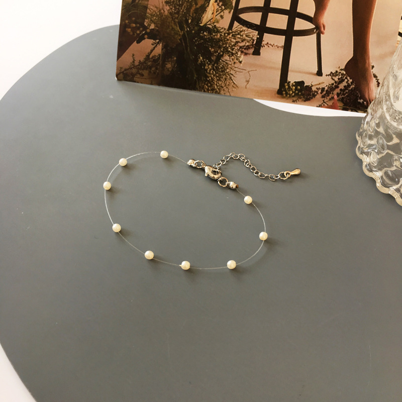Simple Starry Pearl Bracelet Beaded Bracelet display picture 3