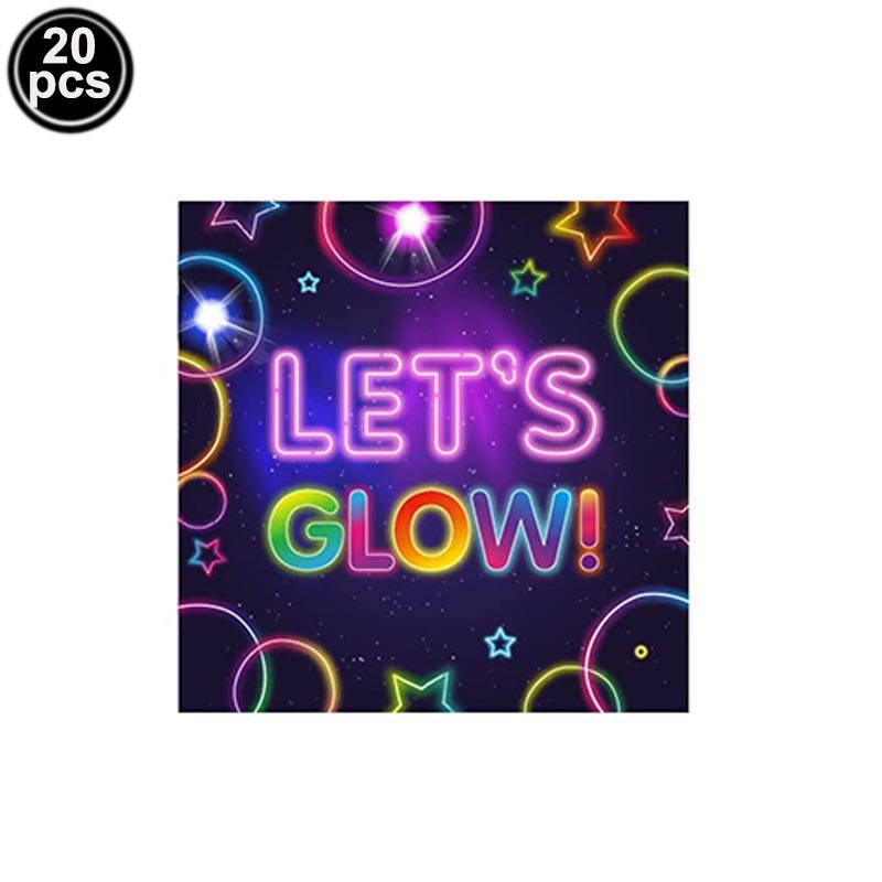 5 Roll UV Blacklight Reactive Tape Fluorescent Cloth Tape