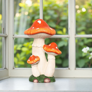New Mushroom Garden Cartoon Courtyard Country Restaurant Decoration Simulated Plants Outdoor Kindergarten Landscape Ornaments
