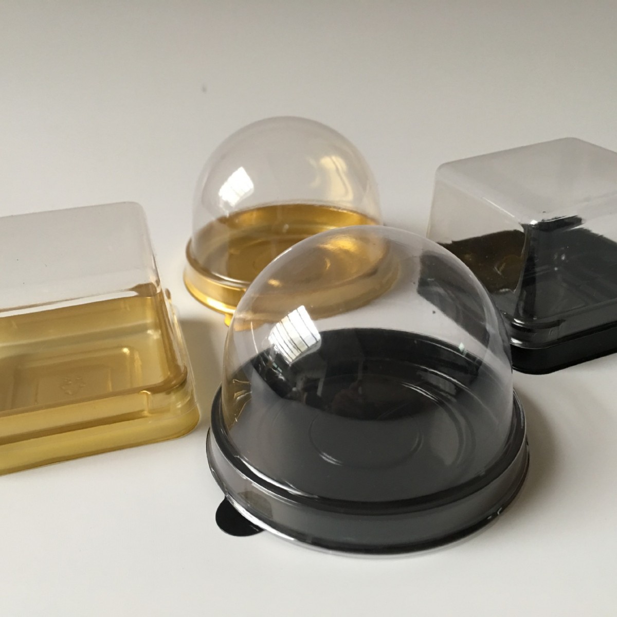 Caja de embalaje para pasteles de yema de huevo, caja blíster para mooncakes, caja blíster redonda, venta directa de fábrica de Yiwu, suministro estable