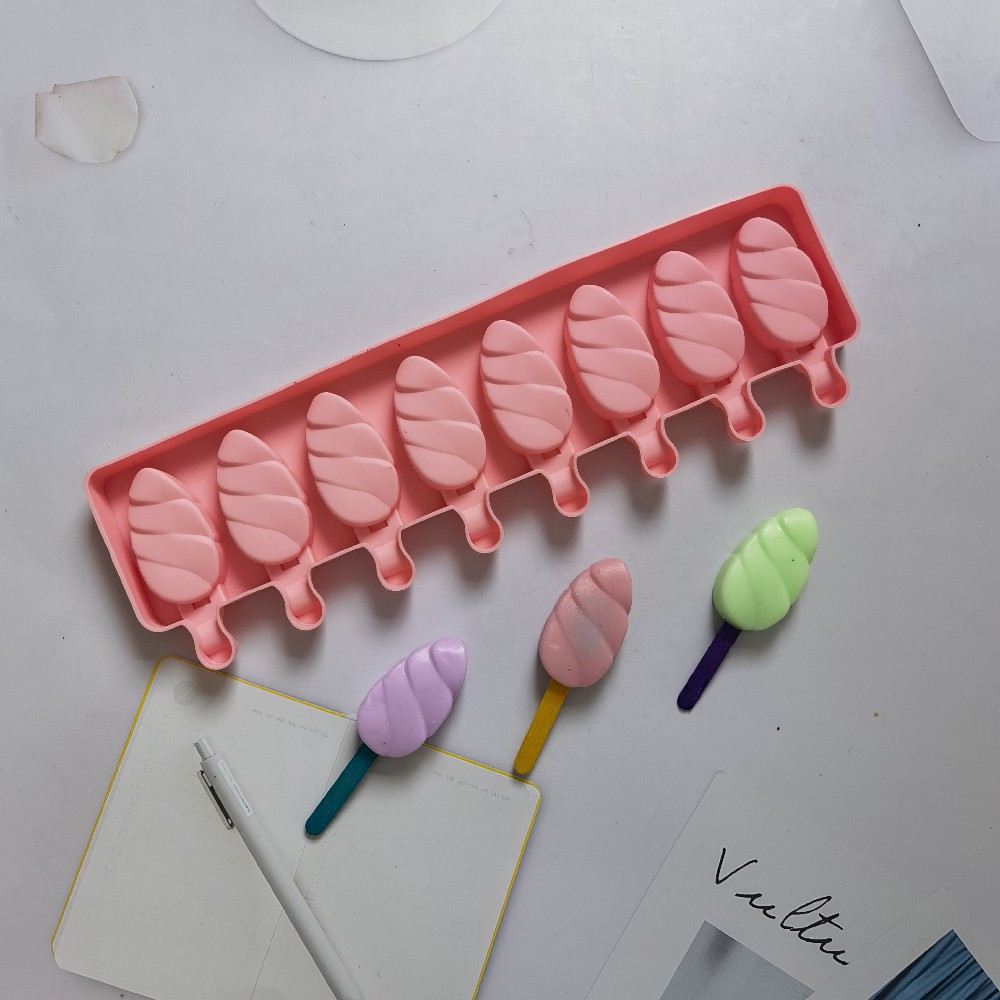 8 gotas de agua 498 helado molde de silicona helado molde de helado helado molde de hielo para hacer suministros de fiesta de verano