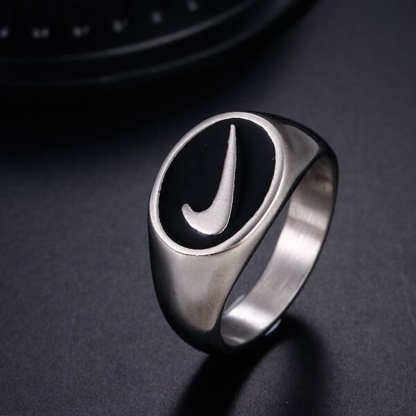 Rectangular ring stainless steel for men and women