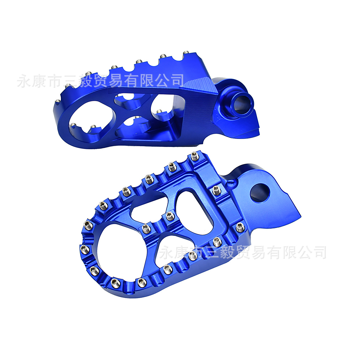 Aplicable para pedales de motocicleta eléctrica Yamaha YZ / YZF / WR / 125 / 250 / 450 accesorios de aluminio CNC para todo terreno