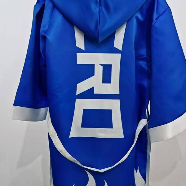 Men's and Women's New Sanda Muay Thai Boxing Appearance Boxing Robe Hooded Adult Boxing Cloak Boxing Cloak Boxing Robe