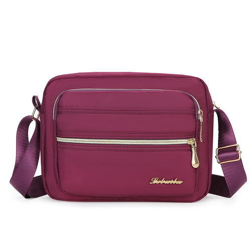 Women's bag wholesale cross-border multi-compartment shoulder bag for shopping and going out large-capacity crossbody bag for business collecting money mom bag