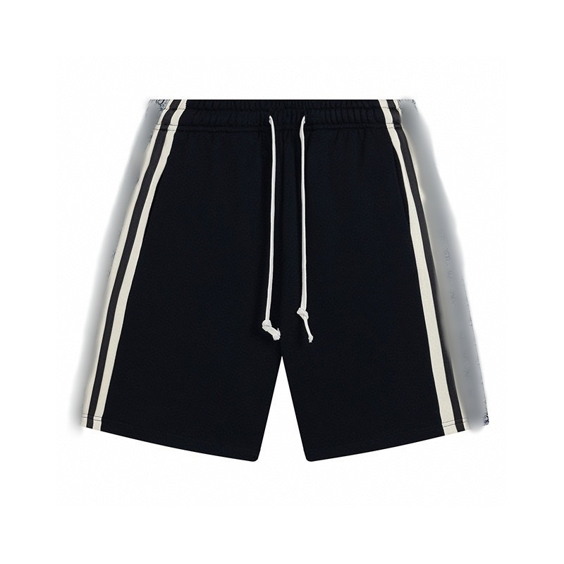 GU Gujia Correct Edition 25SS New Ribbon Stripe Full Print LOGO Men's and Women's Casual Shorts Cross-border Ceiling OS