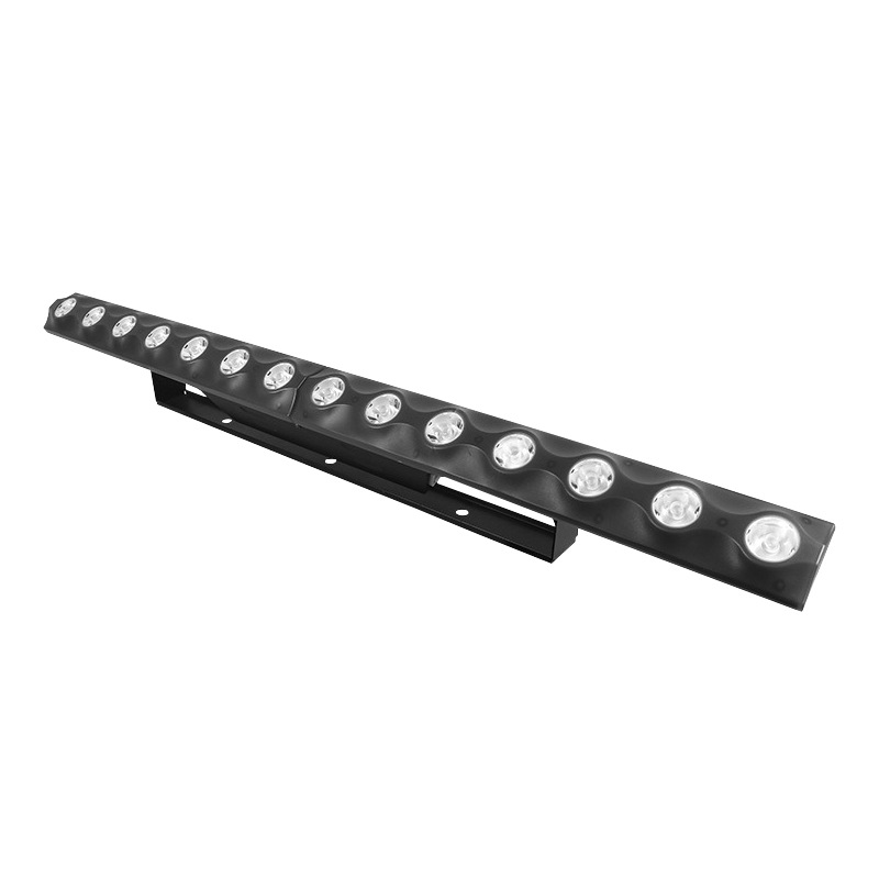 14 ojos LED matriz lámpara camaleón lámpara de caballo de etapa teñido lámpara de lavado de pared línea de fondo efectos especiales luz de fondo