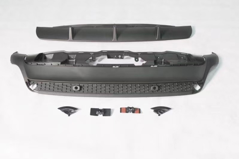 Suitable for 2008-2015 BMW X6 E71 modified to X6M front bumper and rear bumper injection molded PP modified body kit