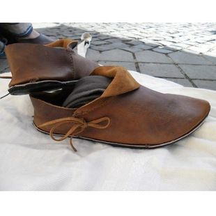 2025 Amazon Independent Station Cross-Border Export New Temu Medieval Renaissance Men's Large Size Short Boots