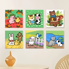 DIY/数字油画;钻石画、皮画;美术颜料