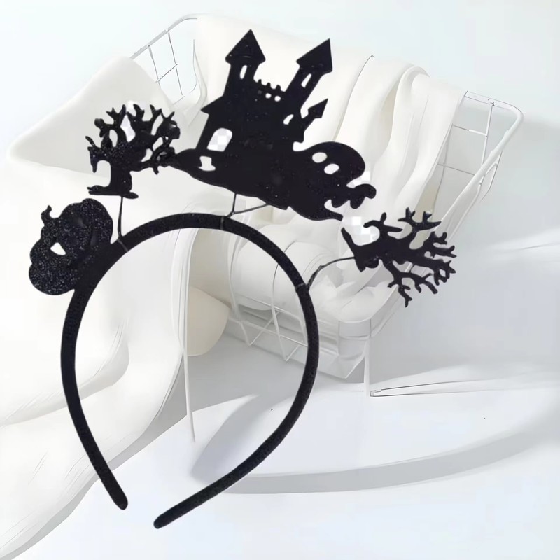 工場ハロウィーン装飾品フェルト頭フープアクセサリーパーティー用品ハロウィーン髪フープヘッドアクセサリー化粧舞踏会|undefined