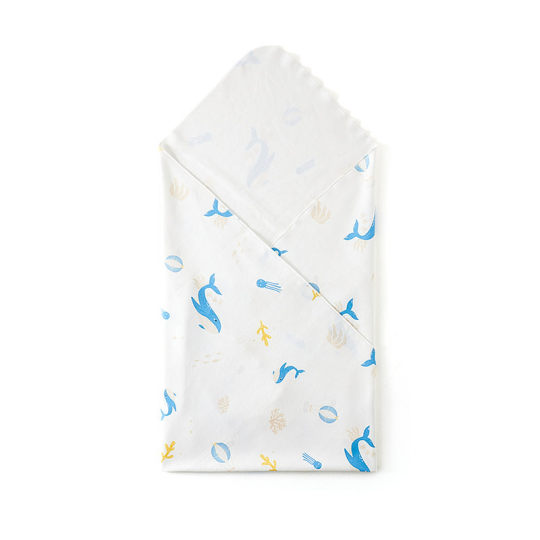 Package Single Newborn Baby Class A Pure Cotton Four Seasons Thin Swaddling Package Newborn Birth Room Package Towel Baby Cushion Spring and Autumn