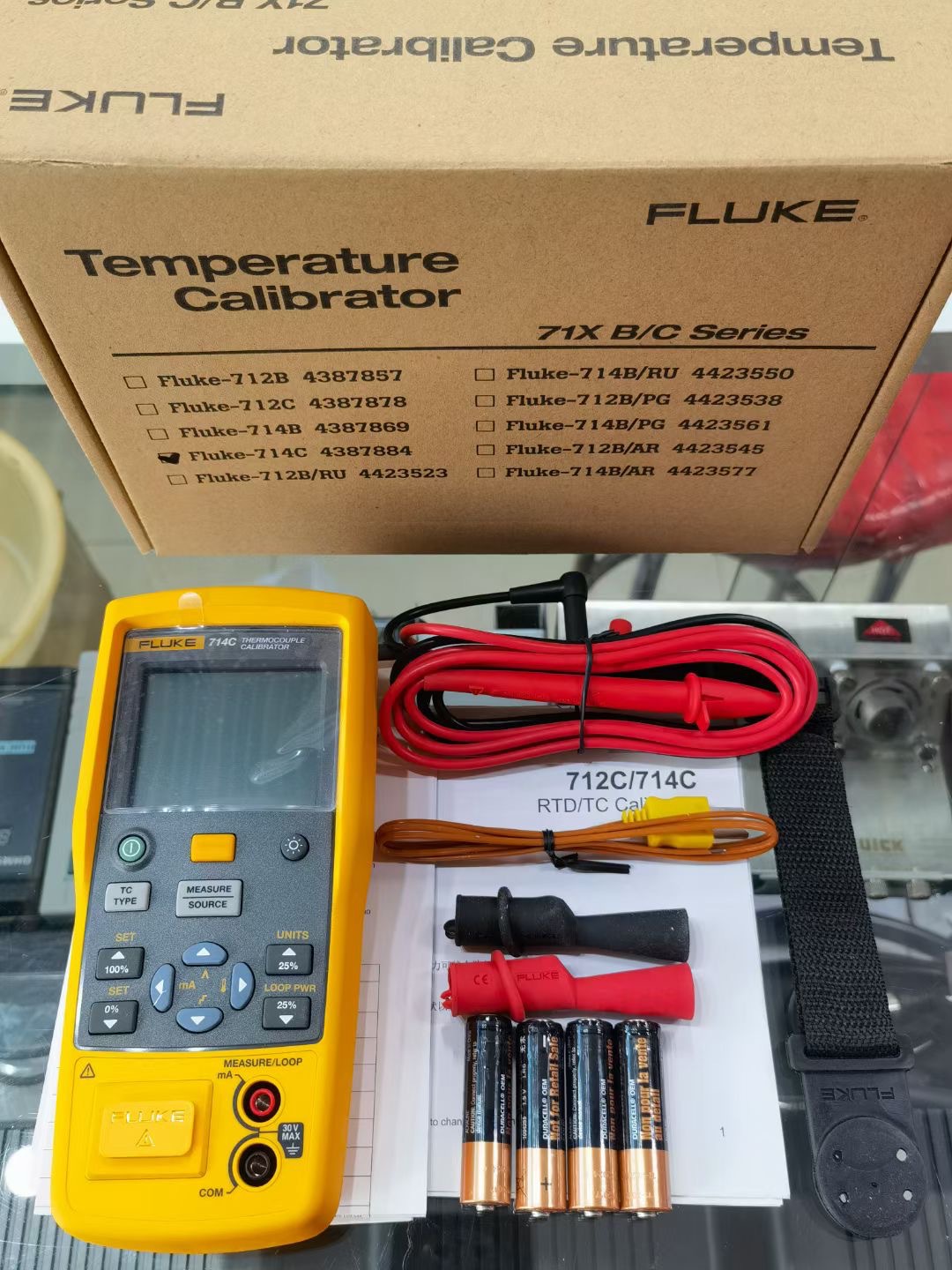 Fluke福禄克热电偶校准器714C 江西有售