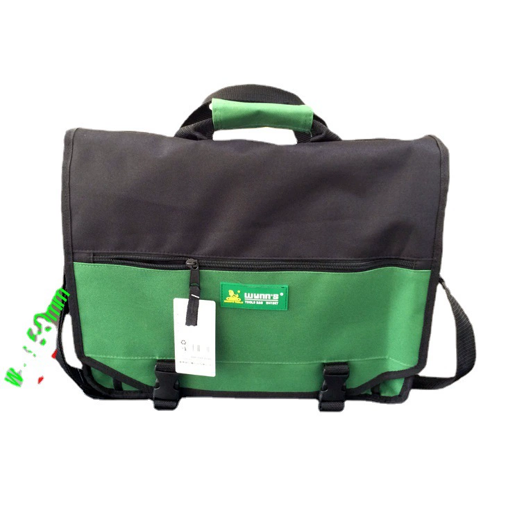 [威力狮品牌 工具袋 多用电工背包 帆布工具包 跨包 电工袋 W41907]