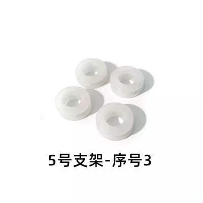 Windshield High-Definition Thickened Plexiglass: Motorcycle front windshield - 4-white-rubber-rings