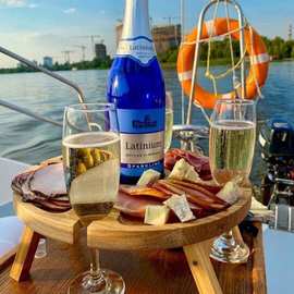 户外便携式折叠酒桌红酒杯酒桌户外沙滩酒桌Outdoor Wine Table