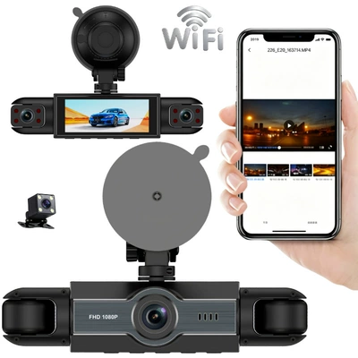 high-definition 1080P4 recording wifi: Driving recorder