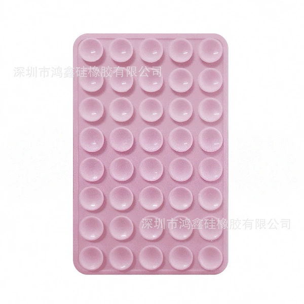 40 capsules double-sided suction cup light pink