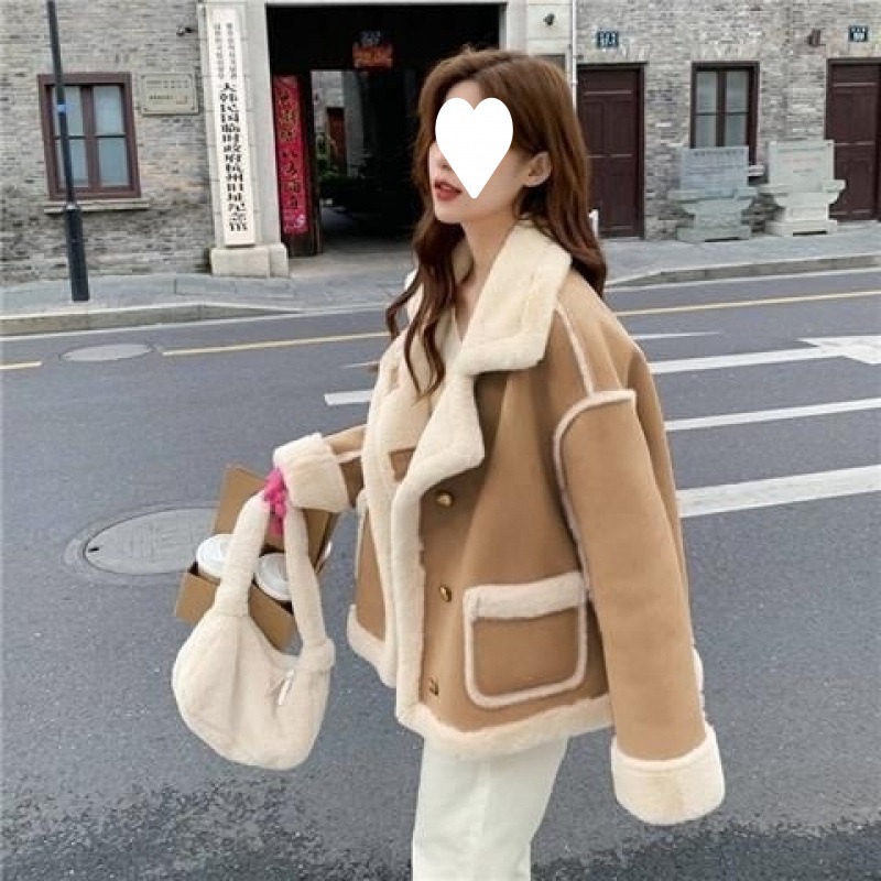 임산부 가을과 겨울 세트 패션 유행 코트 출산 2024 새로운 가을과 겨울 투피스 세트