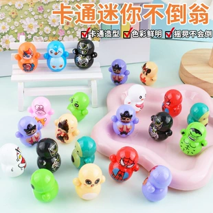 Неваляшка-космонавт настольная мини-игрушка