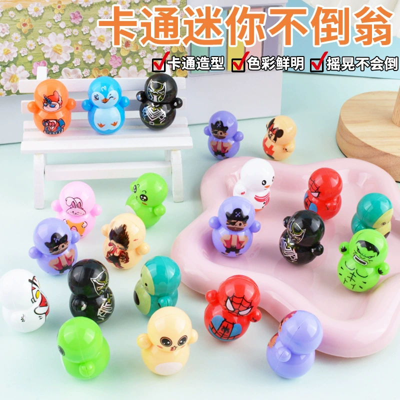 Неваляшка-космонавт настольная мини-игрушка