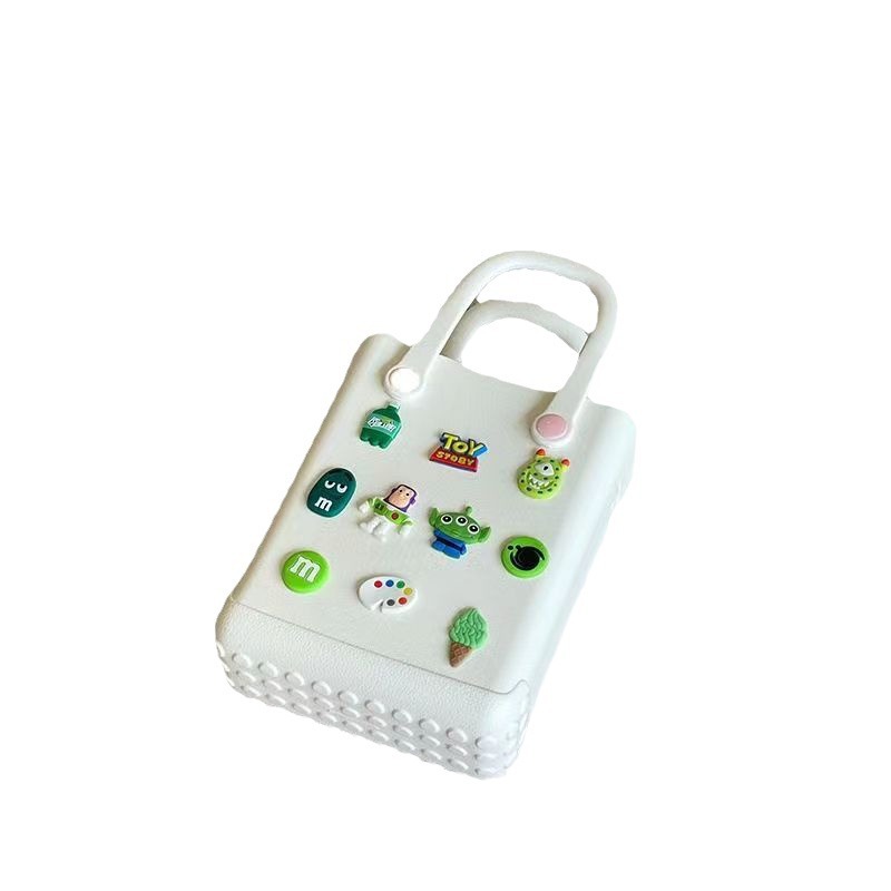 Spot al por mayor cesta de eva de un solo hombro nuevo bolso de playa de vacaciones junto al mar de gran capacidad de verano popular bolso de mano