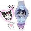 Summer children's cartoon doll for elementary school students, silica gel colorful men's watch suitable for men and women, wholesale