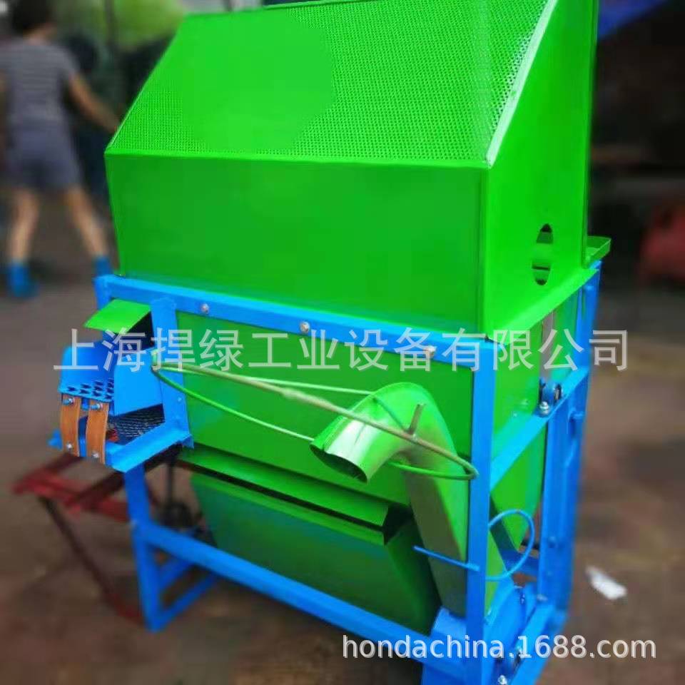 小型家用小麦水稻剥谷脱粒机农用收割稻谷机全自动汽油打谷机