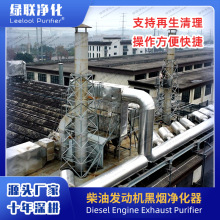 柴油发动机测试房台架用黑烟净化器 尾气黑烟治理 测试台架DPF