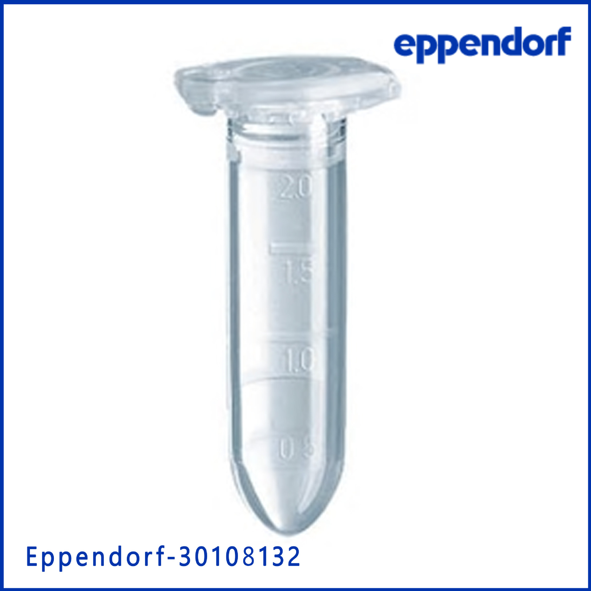 艾本德Eppendorf 30108132 蛋白低吸附管2.0ml， PCR洁净级