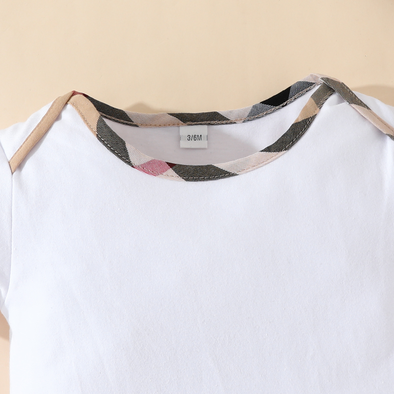 Baby jumpsuit thin women's baby triangle bag fart summer crawling clothing men's newborn hoodie two-piece set_voghion.com